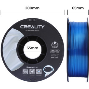 CREALITY Filament CR-Silk PLA, Blue, 1 kg
