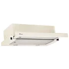 Hota incorporabila Tornado telescopica Storm 700, Putere de absorbtie 700 m3/h, 3 trepte, Clasa C, 60 cm, Crem