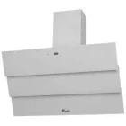 Hota Tornado decorativa Megas 1200, Putere de absorbtie 1200 m3/h, 4 trepte, Clasa A, 90 cm, Alb