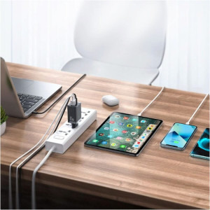 Mcdodo 1x USB, 2x USB-C, Fast Charge 65W, GaN5, Black