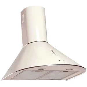 Tornado decorativa Violla 750, Putere de absorbtie 750 m3/h, 3 trepte, Clasa C, 60 cm, Crem