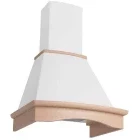 Hota Tornado decorativa Tempo 1200, Putere de absorbtie 1200 m3/h, 3 trepte, Clasa C, 60 cm, Alb