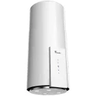 Hota Tornado insula Tube Island 1200, Putere de absorbtie 1200 m3/h, 4 trepte, Clasa B, 38 cm, Alb