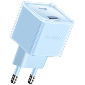 Mcdodo 1x USB, 1x USB-C, Fast Charge 33W, Blue