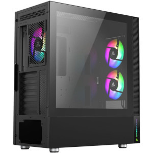 Gaming BALAUR Epic Hyper, Intel i7-12700F 2.1GHz, 32GB DDR5, 1TB SSD, RX 9060 XT 16GB DDR6, Iluminare RGB