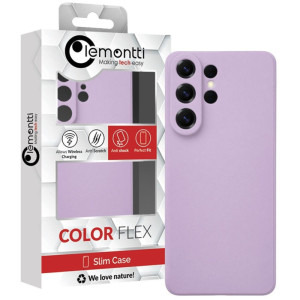 Lemontti Capac protectie spate Silicon Soft Slim Purple pentru Galaxy S26 Ultra