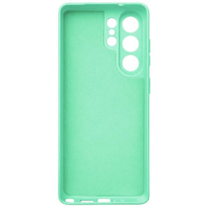Lemontti Capac protectie spate Silicon Soft Slim Green Mint pentru Galaxy S26 Ultra