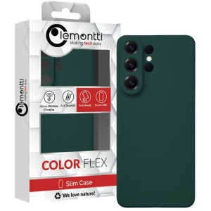 Lemontti Capac protectie spate Silicon Soft Slim Green pentru Galaxy S26 Ultra