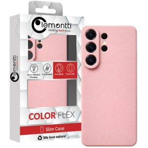 Lemontti Capac protectie spate Silicon Soft Slim Pink pentru Galaxy S26 Ultra