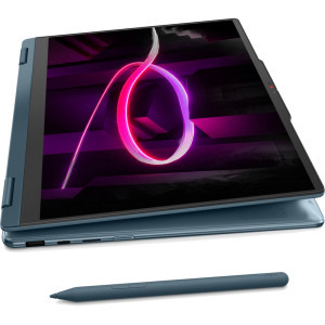 Lenovo 14'' Yoga 7 2-in-1 14AGP11, WUXGA OLED Touch, Procesor AMD Ryzen™ AI 7 445 (8M Cache, up to 4.6 GHz), 32GB LPDDR5X, 1TB SSD, AMD Radeon 840M, No OS, Tidal Teal, 3Yr Onsite Premium Care