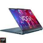 Laptop Lenovo 14'' Yoga 7 2-in-1 14AGP11, WUXGA OLED Touch, Procesor AMD Ryzen™ AI 7 445 (8M Cache, up to 4.6 GHz), 24GB LPDDR5X, 1TB SSD, AMD Radeon 840M, No OS, Tidal Teal, 3Yr Onsite Premium Care