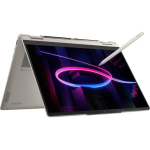 Lenovo 14'' Yoga 7 2-in-1 14IPH11, WUXGA OLED Touch, Procesor Intel® Core™ Ultra 5 322 (12M Cache, up to 4.40 GHz), 16GB LPDDR5X, 512GB SSD, Intel Graphics, No OS, Seashell, 3Yr Onsite Premium Care