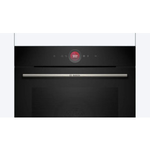 Bosch HBG7741B1, Electric, 71 L, Autocuratare pirolitica, Multifunctional, 14 functii, HotAir Gentle, Assist, Clasa A+, Negru