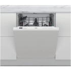 Masina de spalat vase incorporabila Whirlpool W2I HD526 A, 14 seturi, 9 programe, Clasa E, 6th Sense, FlexiSpace, AquaStop, 60 cm