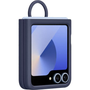 Samsung Capac protectie spate Silicon Flipsuit Navy pentru Galaxy Z Flip 6