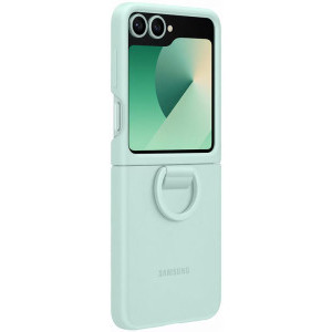 Samsung Capac protectie spate Silicon Flipsuit Mint pentru Galaxy Z Flip 6