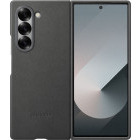 Samsung Capac protectie spate Kindsuit Leather Gray pentru Galaxy Z Fold 6