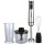 Heinner Mixer vertical HHB-DC1000SSBK, 1000W, 0.5 L / 0.6L, Inox/Negru