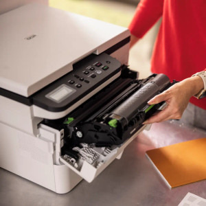 Brother DCP-B7620DW, Laser, Monocrom, Format A4, Duplex, Retea, Wi-Fi