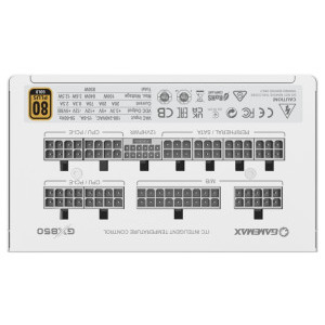 Gamemax GX-850 PRO White, 80+ Gold, 850W