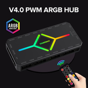 Gamemax Hub Controller PWM-ARGB V4.0 Black