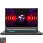 Laptop MSI Gaming 15.6'' Thin A15 B7UC, FHD 144Hz, Procesor AMD Ryzen™ 5 7535HS (16M Cache, up to 4.55 GHz), 16GB DDR5, 512GB SSD, GeForce RTX 3050 4GB, Free DOS, Cosmos Gray
