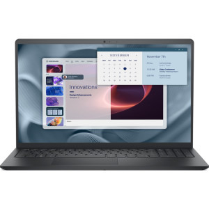 DELL 15.6'' Pro 15 Essential PV15250, FHD 120Hz, Procesor Intel® Core™ i5-1334U (12M Cache, up to 4.60 GHz), 8GB DDR5, 512GB SSD, Intel Integrated Graphics, Win 11 Pro, Carbon Black, 3Yr ProSupport