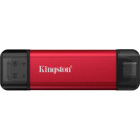 SSD Kingston Dual Portable 1TB USB-C 3.2 Gen 2 Red