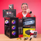PC Gaming DRAGON PRO Do It Yourself KIT, AMD Ryzen 7 9700X 3.8GHz, 32GB DDR5, 1TB SSD, RX 9070 XT 16GB GDDR6, Iluminare RGB