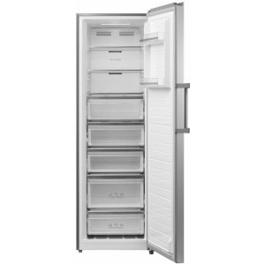 Heinner Congelator HFF-M272NFCXE++, 272 L, Clasa E, No Frost, Control electronic, 185 cm, Inox