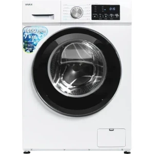 Masina de spalat rufe VIVAX WFL-140712CI, Slim, 7 kg, 1400 RPM, Clasa A, Inverter, Steam, Alb