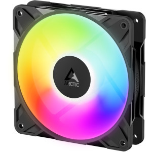 ARCTIC AC P14 Pro Reverse 140mm ARGB Black Three Fan Pack