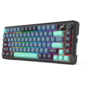 Redragon Behemoth Pro TKL RGB Black-Green Mambo L Switch Mecanica