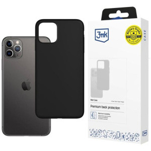 3MK Protectie pentru spate Matt pentru iPhone 11 Pro Max, culoare Black
