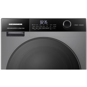 Heinner HWM-HMK1014IVTA+++, 10 kg, 1400 RPM, Clasa A, Inverter, Gri