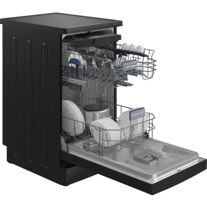 Beko BDFS26123AQ, Slim, 11 seturi, 6 programe, Clasa E, ProSmart Inverter, AquaIntense, 45 cm, Antracit