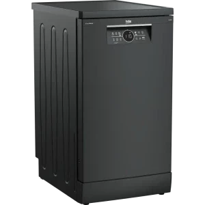 Beko BDFS26123AQ, Slim, 11 seturi, 6 programe, Clasa E, ProSmart Inverter, AquaIntense, 45 cm, Antracit