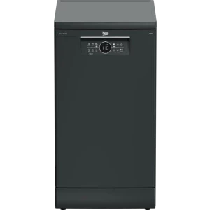 Beko BDFS26123AQ, Slim, 11 seturi, 6 programe, Clasa E, ProSmart Inverter, AquaIntense, 45 cm, Antracit