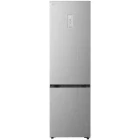 Combina frigorifica LG GBBSJ21EPY, 375 L, Clasa E, No Frost, LinearCooling, DoorCooling+, AI Fresh, ThinQ, Control electronic, 203 cm, Argintiu