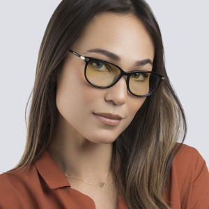 Gunnar Ochelari Protectie Calculator Ingrid Amber Onyx