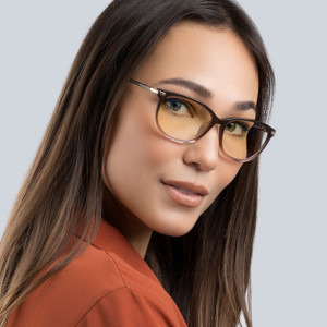 Gunnar Ochelari Protectie Calculator Sofia Amber Onyx