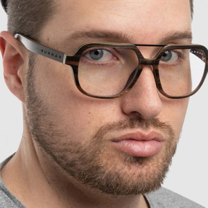 Gunnar Ochelari Protecție Calculator Humboldt Amber Ebony