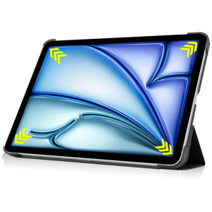 Techsuit Husa protectie FoldPro Unicorn Multicolor pentru iPad Air 11 (2025) / Air 11 (2024)