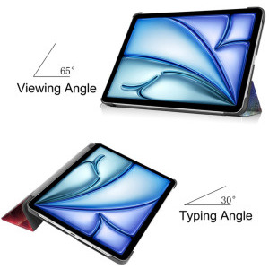 Techsuit Husa protectie FoldPro Galaxy Multicolor pentru iPad Air 11 (2025) / Air 11 (2024)
