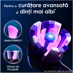 Oral-B Rezerva periuta de dinti electrica iO Radiant White Negru, 4 buc