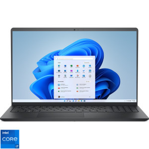 DELL 15.6'' Pro 15 Essential PV15250, FHD 120Hz, Procesor Intel® Core™ i7-1355U (12M Cache, up to 5.00 GHz), 16GB DDR5, 1TB SSD, Intel Integrated Graphics, Win 11 Pro, Carbon Black, 3Yr ProSupport