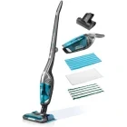 Aspirator ETA Moneto II Aqua Plus 8453, vertical cu mop, 0.55L, Gri/Negru