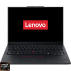 Laptop Lenovo 14'' ThinkPad E14 Gen 8, WUXGA IPS, Procesor AMD Ryzen™ AI 5 430 (8M Cache, up to 4.50 GHz), 32GB DDR5, 1TB SSD, AMD Radeon 840M, No OS, Black