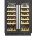 Frigider Candy Vitrina vinuri incorporabila CCVB 60D/1, 38 sticle, Clasa G, hOn, Control electronic, 81 cm, Negru