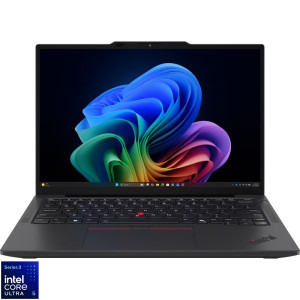 Lenovo 13.3'' ThinkPad X13 Gen 7, WUXGA IPS, Procesor Intel® Core™ Ultra 5 325 (12M Cache, up to 4.50 GHz), 16GB LPDDR5X, 512GB SSD, Intel Graphics, 4G LTE, Win 11 Pro, Black